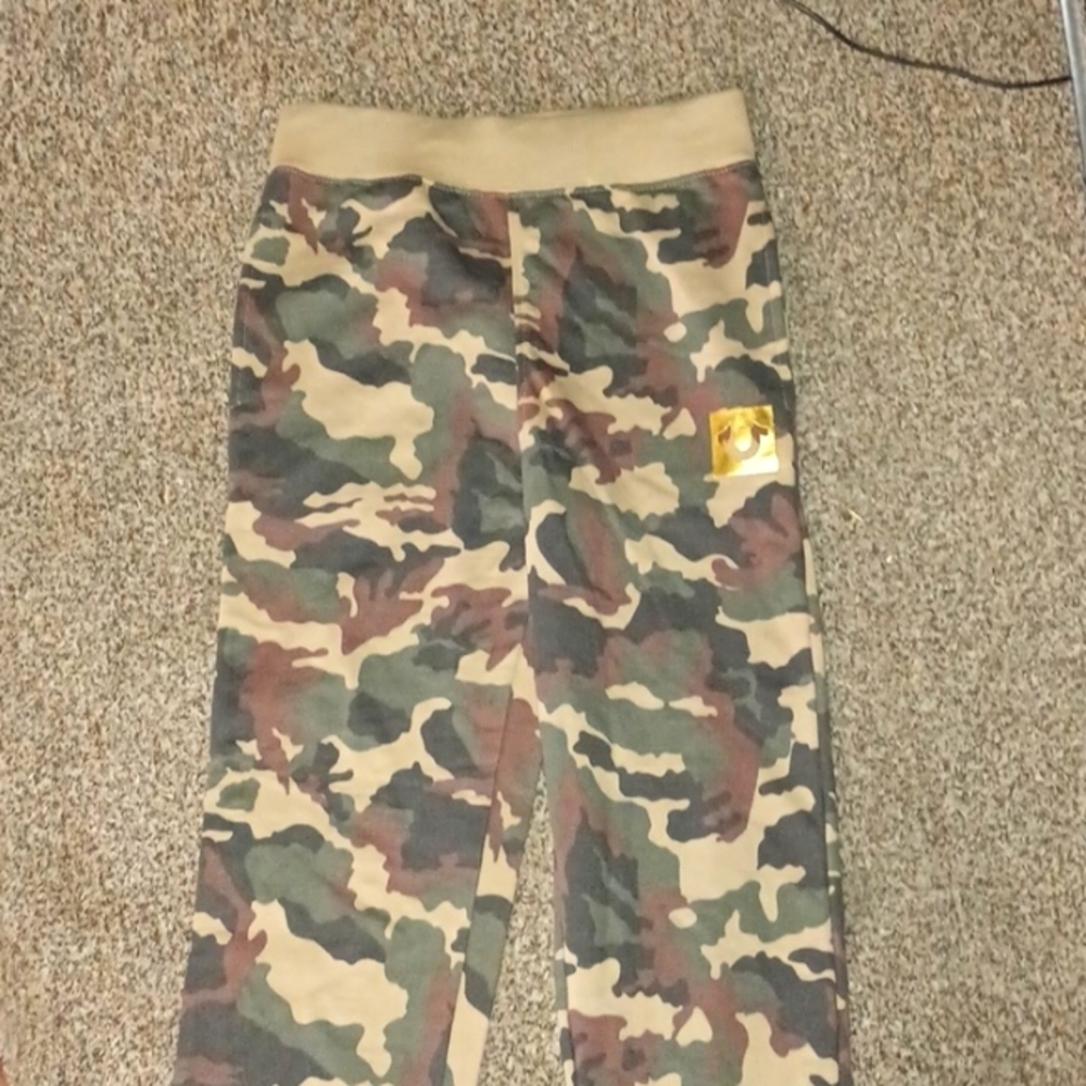 True Religion Camo Sweatpants